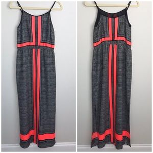 Vince Camuto Crossroad Panel Maxi Dress Sz XS